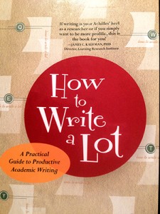 How to Write a Lot by Paul Silvia